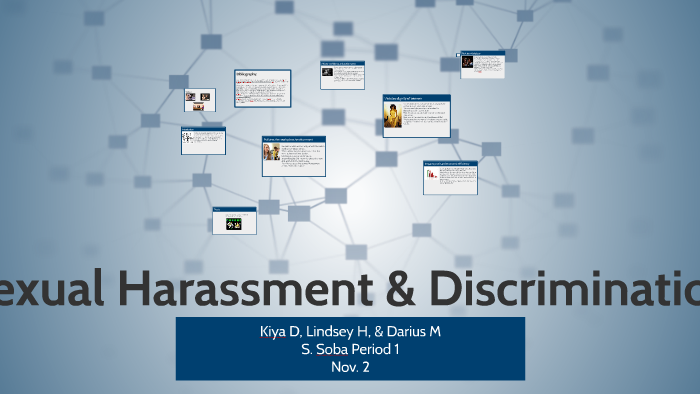 Sexual Harassment & Discrimination By Kiya Dunkley