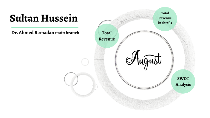 August sales by Alaa Mohamed on Prezi