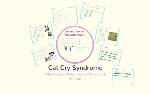 Cat Cry Syndrome by Melissa Fanti-C