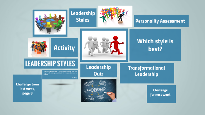 Leadership Styles by Sharon Sink on Prezi