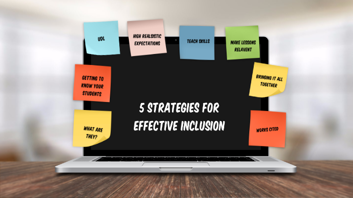 5 Strategies For Effective Inclusion By Josh Morel On Prezi