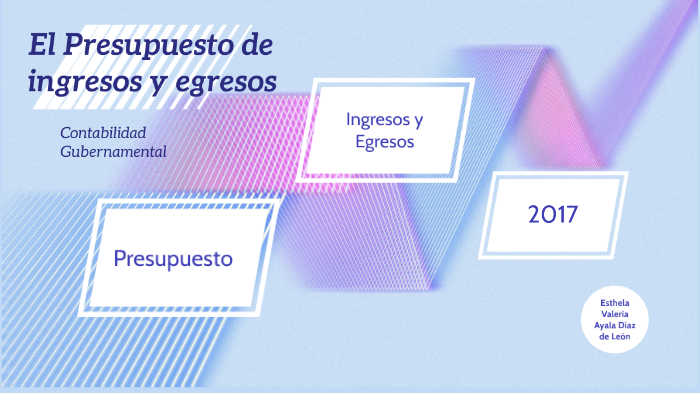 Presupuesto De Ingresos Y Egresos By Valeria Ayala Díaz De León On Prezi