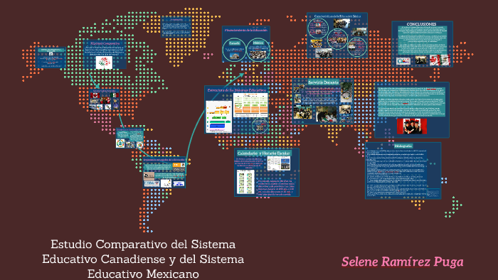 Estudio Comparativo del Sistema Educativo Canadiense y del S by Selene  Ramírez