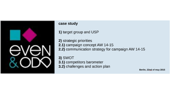 Case study odd image