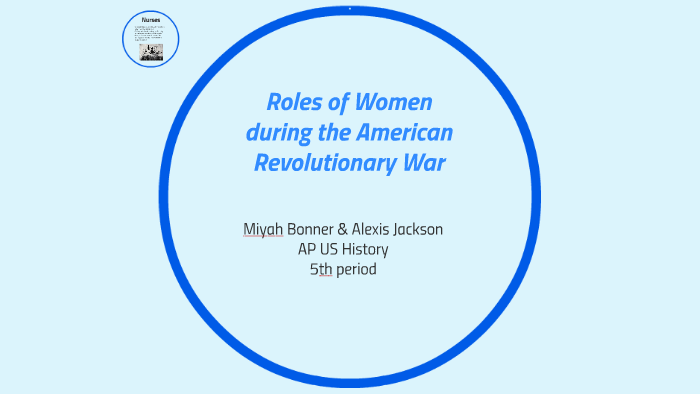 Roles of Women during the American Revolutionary War by Alexis Jackson ...