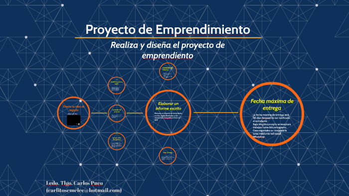Proyecto de Emprendimiento by CARLOS PUCO on Prezi