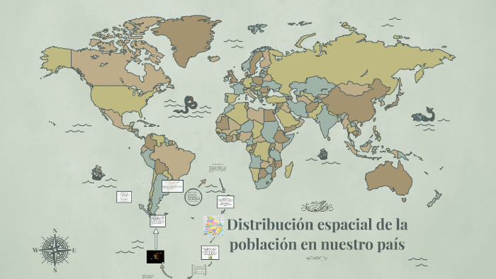 Distribución espacial de la población en nuestro país by Hernán Alanís