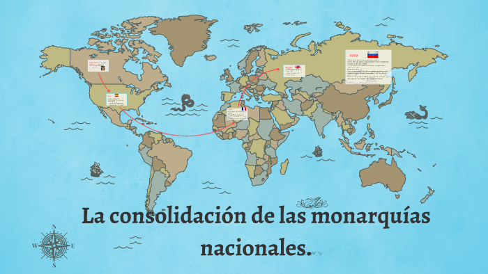 LA consolidación DE LAS MONARQUIAS NACIONALES. by Valeria Rodriguez Diaz