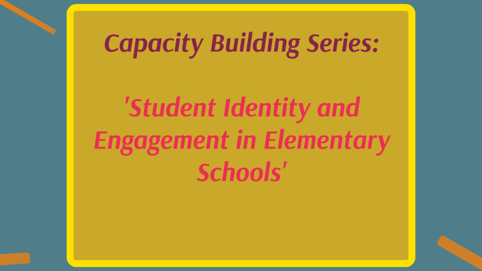 Capacity Building Series: 'Student Identity and Engagement in ...