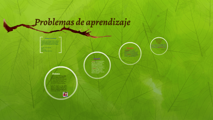 Problemas de aprendizaje by Kaori Barrios on Prezi