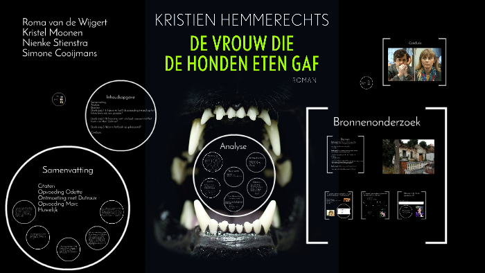 De vrouw die de honden eten gaf by simone cooijmans on Prezi