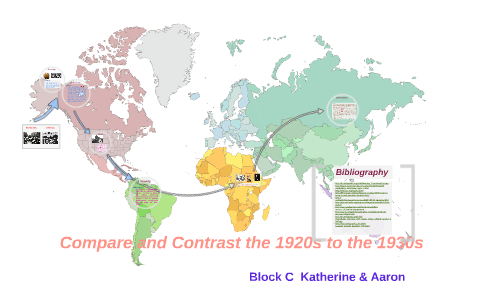 compare and contrast 1920s and 1930s essay