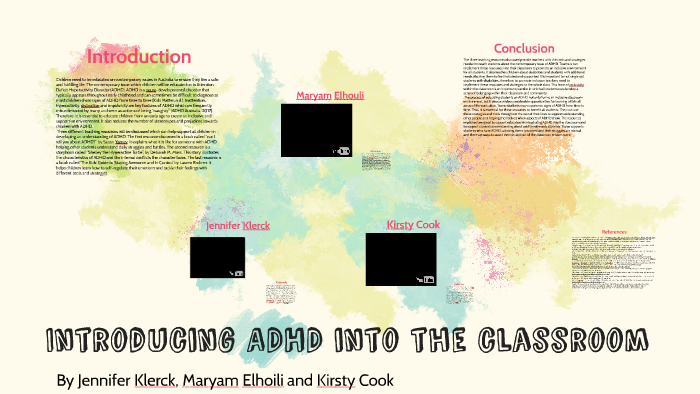 Introducing ADHD into the classroom by Jennifer Klerck on Prezi