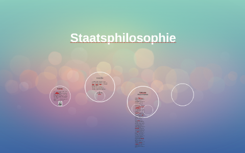 Staatsphilosophie by Isabel Klems