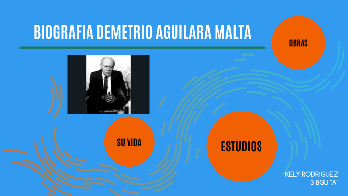 BIOGRAFIA DEMETRIO AGUILERA MALTA By Nicole Rodriguez On Prezi