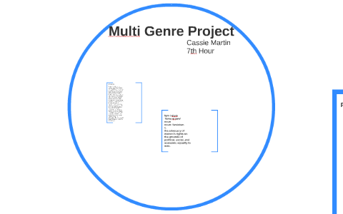 Multi Genre Project by cassie martin on Prezi