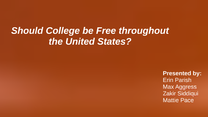 why should community college be free essay