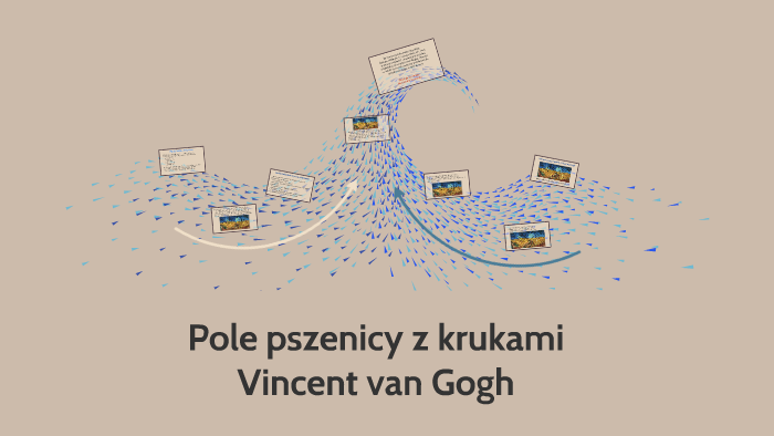 pole pszenicy z krukami van gogh