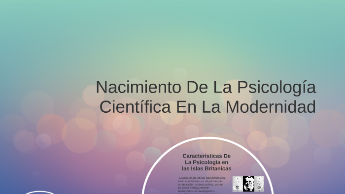 Nacimiento De La Psicología Científica En La Modernidad By Niyireth Campos Castaño On Prezi 2356