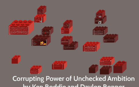 Corrupting Power of Unchecked Ambition by Daylon Bonner on Prezi