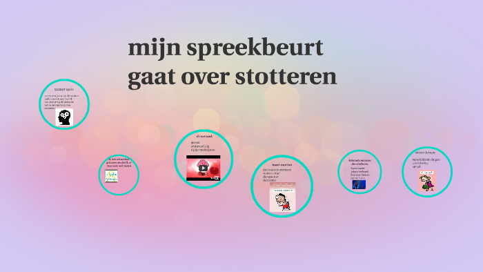 Mijn Spreekbeurt Gaat Over Stotteren By Kevin Schomakers