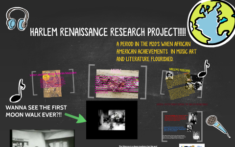 harlem renaissance research project high school