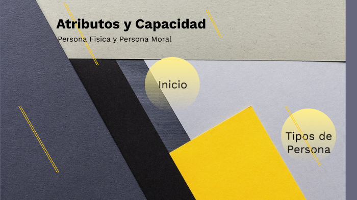 Atribuciones y Capacidad de las Personas Fisicas Y Morales by Josue ...