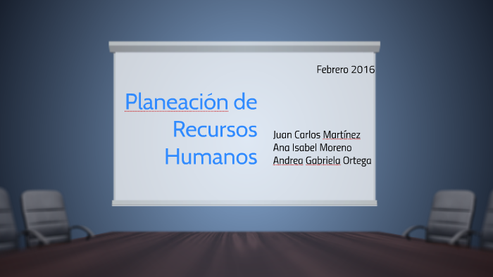 Planeación de Recursos Humanos by Ana Isabel Moreno Andrade on Prezi
