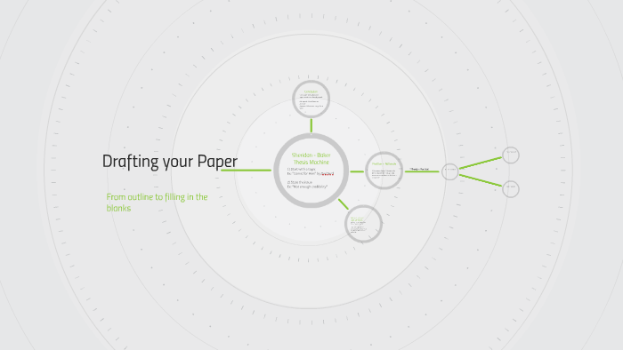 the sheridan baker thesis machine