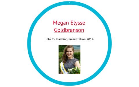 Intro to Teaching Presentation by Megan Goldbranson on Prezi