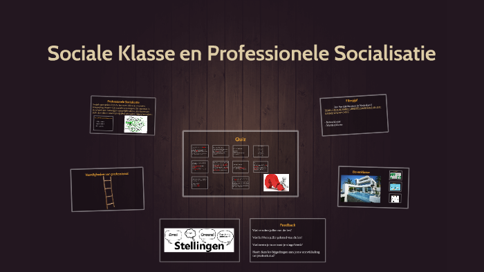 Sociale Klasse en Professionele Socialisatie by on Prezi