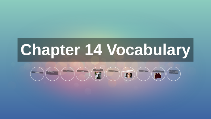 Chapter 14 Vocabulary by Anne Marie Reedy on Prezi