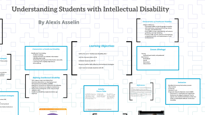 Understanding Students with Intellectual Disability by Alexis Asselin ...