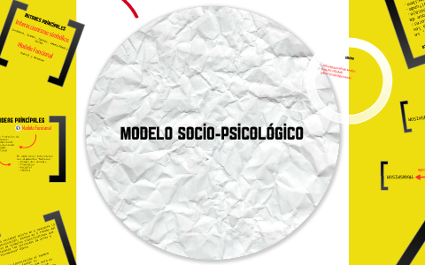 Modelo Socio-psicológico by Alfredo Jonathan Avila Campuzano