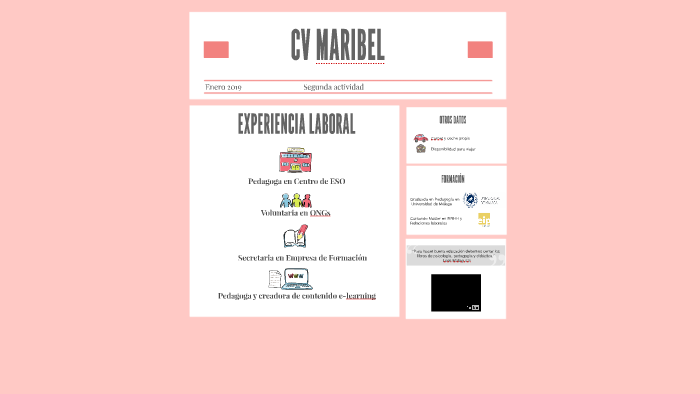 CV MARIBEL by Maribel Postigo on Prezi