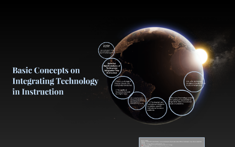 Basic Concepts on Integrating Technology in Instruction by Romel Caldea ...