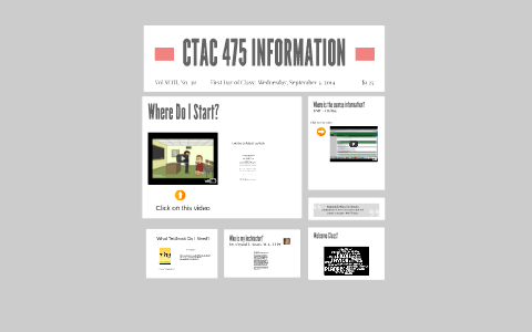 Course Welcome Sample by Crystal Sears on Prezi