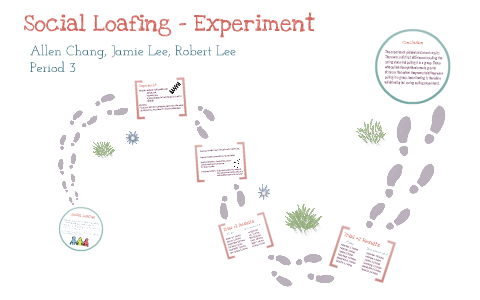 experiment about social loafing