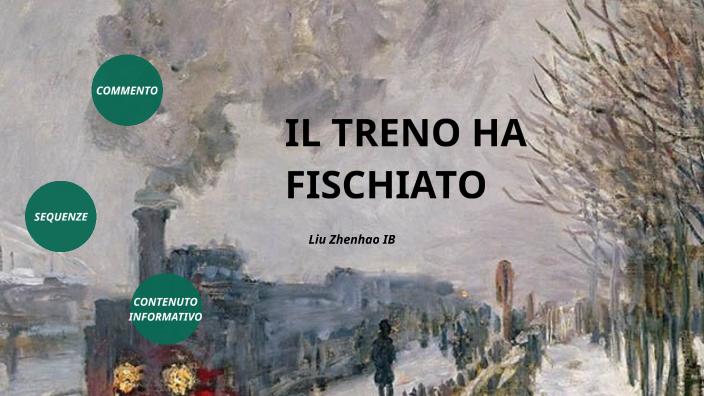 Il treno ha fischiato by Zhenhao Liu on Prezi
