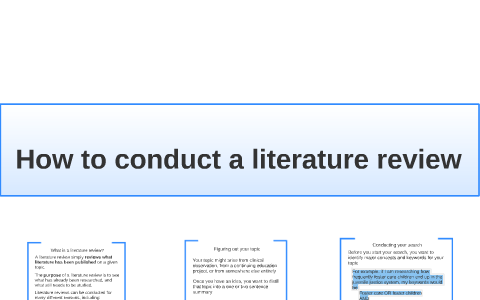 conduct literature review synonym