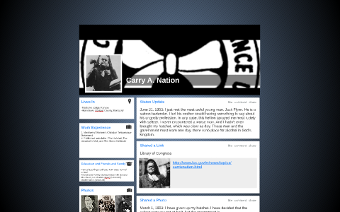Carrie Nation by Carrie Nation