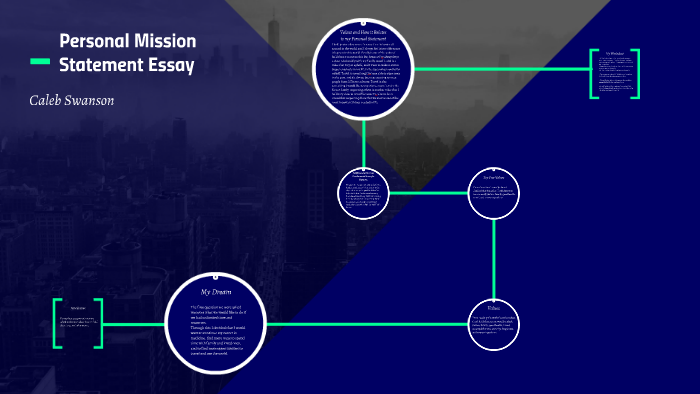 personal mission statement essay brainly