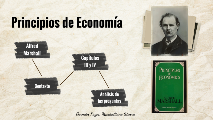 alfred marshall principios de economia