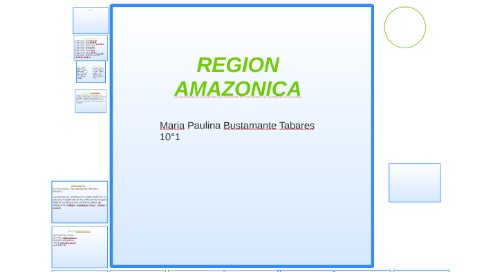 REGION AMAZONICA by Maria Paulina on Prezi