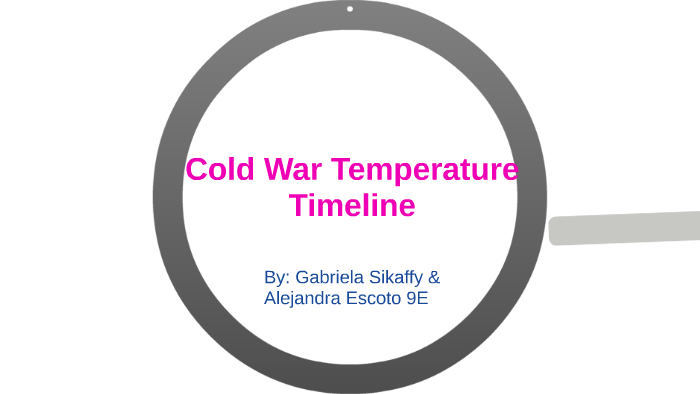 Cold War Temperature Timeline by Alejandra Escoto on Prezi