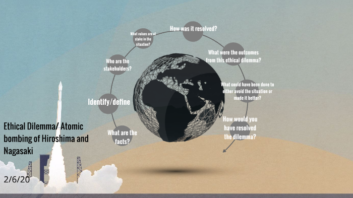 Ethical Dilemma/Atomic Bombing Of Hiroshima And Nagasaki By 0001083865 ...