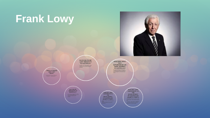 Frank Lowy by April B on Prezi