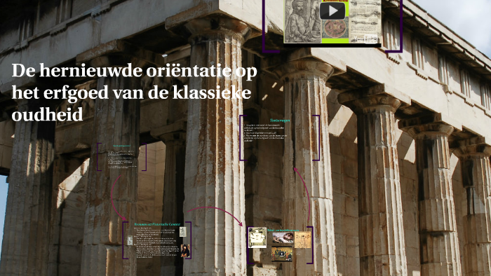 De Hernieuwde Oriëntatie Op Het Erfgoed Van De Klassieke Oudheid