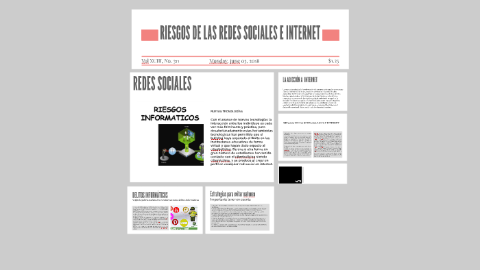 RIESGOS DE LAS REDES SOCIALES E INTERNET by XIMENA DORADO on Prezi