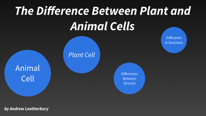 plant and animal cells by katelynn leatherbury on Prezi